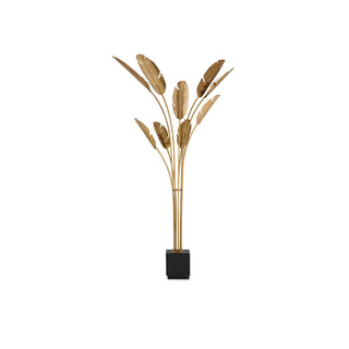 Tropical Grande Brass Floor Lamp