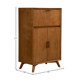 Alpine FurnitureFlynn Large Bar Cabinet, AcornFLYNNLARGEBARCABINETACORNAloha Habitat