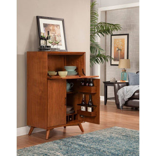 Alpine FurnitureFlynn Large Bar Cabinet, AcornFLYNNLARGEBARCABINETACORNAloha Habitat