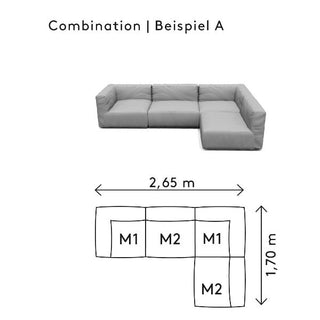 BlomusGROW Combination A 4 piece Cloud 104.3"x66.9"97306Aloha Habitat