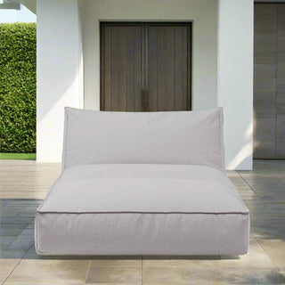 BlomusSTAY Day Bed Outdoor Patio Lounger Wit hReclining Headrest - Cloud (light grey)62008Origins of Home