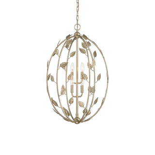 Currey & CompanyAvon 4 - Light Statement Oval ChandelierL090 - 0027Origins of Home