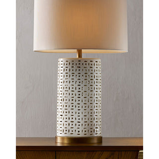 Currey & CompanyBellemeade White Table Lamp6925Origins of Home