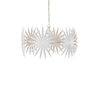 Currey & CompanyBismarkia White Chandelier9000 - 1205Aloha Habitat