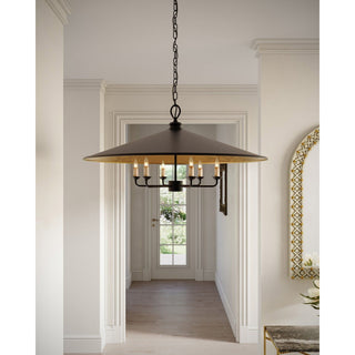 Currey & CompanyBrussels Black Chandelier9873Aloha Habitat