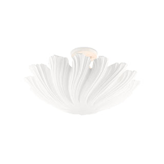 Currey & CompanyHadley White Semi - Flush Mount9000 - 0466Origins of Home