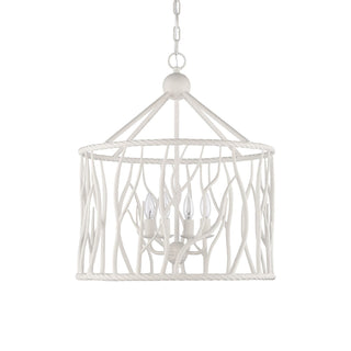 Currey & CompanyHavershire 4 - Light White Statement ChandelierL090 - 0033Origins of Home