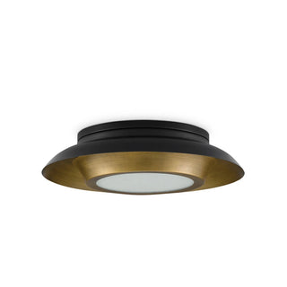 Currey & CompanyMetaphor Black & Brass Flush Mount9999 - 0045Origins of Home