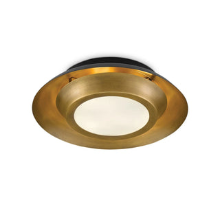 Currey & CompanyMetaphor Black & Brass Flush Mount9999 - 0045Origins of Home