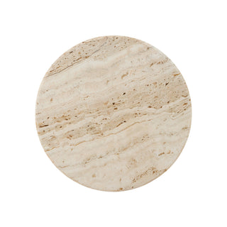 Currey & CompanyMiles Travertine Accent Table4000 - 0183Aloha Habitat