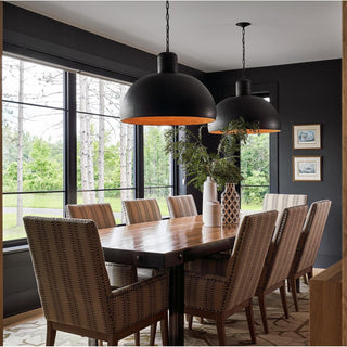 Currey & CompanySaga Black Pendant9781Aloha Habitat