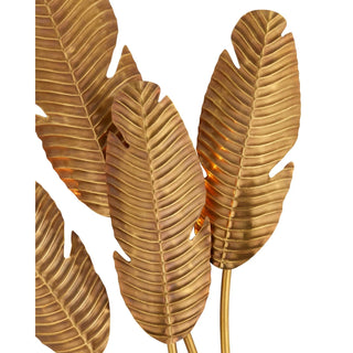 Currey & CompanyTropical Brass Multi - Leaf Wall Sconce5000 - 0128Origins of Home