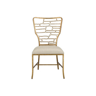 Currey & CompanyVinton Gold Chair, Appeal Sand7000 - 0952Aloha Habitat