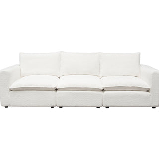 Diamond SofaIvy 3 Piece Modular Sectional Sofa (w) White Faux Shearling Feather Down - by Diamond Sofa - IVY2SC1ACWHIVY2SC1ACWHAloha Habitat