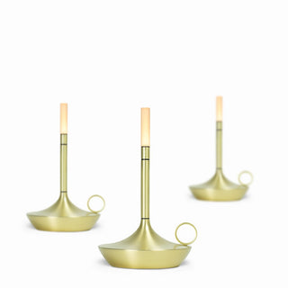 GraypantsWick S Brass Ambient Bundle Portable LampGP2055 - SBBOrigins of Home