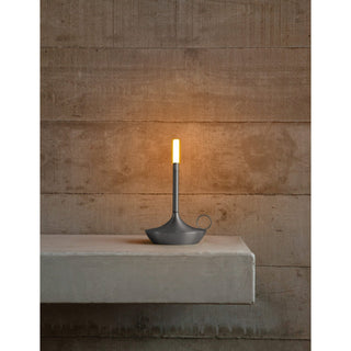 GraypantsWick S Graphite Portable LampGP2044 - GOrigins of Home