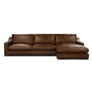 GTR LeatherDaytona Hand Antiqued All Leather RAF Chaise Luxe Sofa, Daytona AntiqueGTRX16 - 32/53 LUXOrigins of Home