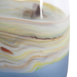 Howard ElliotCyprus Tall Wide Mouth Hand Blown Glass Vase44027Origins of Home