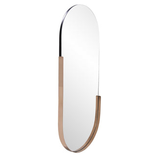 Howard ElliotDante Stainless Steel Rose Gold Capsule Mirror48081Origins of Home