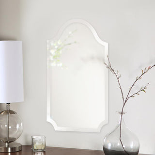 Howard ElliotFrameless Arched Scalloped Mirror65032Origins of Home