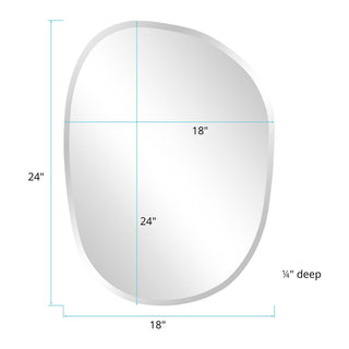 Howard ElliotFrameless Asymmetrical Mirror36014Origins of Home