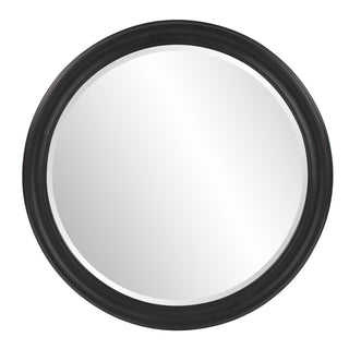 Howard ElliotGeorge Matte Black Round Mirror53122Origins of Home