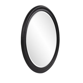 Howard ElliotGeorge Matte Black Round Mirror53122Origins of Home