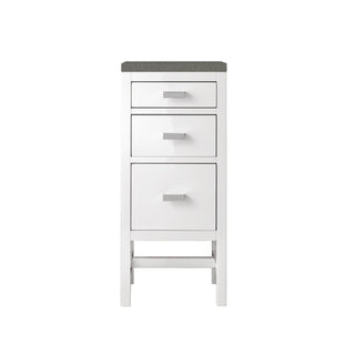 James Martin VanitiesAddison 15" Base Cabinet, Glossy White w/ 3 CM Grey Expo Quartz TopE444 - BC15 - GW - 3GEXAloha Habitat