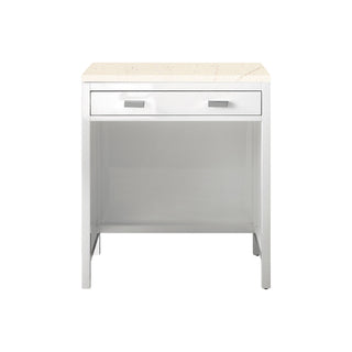 James Martin VanitiesAddison 30" Countertop Unit, Glossy White w/ 3 CM Eternal Marfil TopE444 - CU30 - GW - 3EMRAloha Habitat