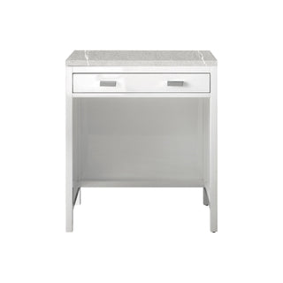 James Martin VanitiesAddison 30" Countertop Unit, Glossy White w/ 3 CM Eternal Serena TopE444 - CU30 - GW - 3ESRAloha Habitat