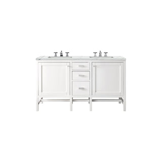 James Martin VanitiesAddison 60" Double Vanity, Glossy White w/ 3 CM Ethereal Noctis TopE444 - V60D - GW - 3ENCAloha Habitat