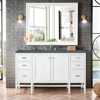 James Martin VanitiesAddison 60" Single Vanity, Glossy White w/ 3 CM Parisien Bleu Quartz TopE444 - V60S - GW - 3PBLAloha Habitat