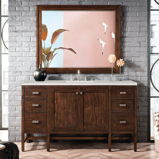 James Martin VanitiesAddison 60" Single Vanity, Mid - Century Acacia w/ 3 CM Lime Delight Quartz TopE444 - V60S - MCA - 3LDLAloha Habitat