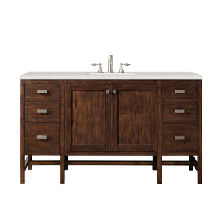 James Martin VanitiesAddison 60" Single Vanity, Mid - Century Acacia w/ 3 CM Lime Delight Quartz TopE444 - V60S - MCA - 3LDLAloha Habitat