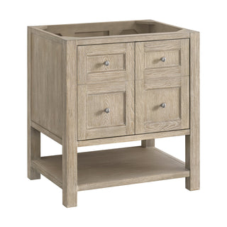 James Martin VanitiesBreckenridge 30" Single Vanity, Whitewashed Oak w/ 3 CM Eternal Jasmine Pearl Quartz Top330 - V30 - WWO - 3EJPAloha Habitat