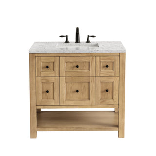 James Martin VanitiesBreckenridge 36" Single Vanity, Light Natural Oak w/ 3 CM Eternal Jasmine Pearl Top330 - V36 - LNO - 3EJPAloha Habitat