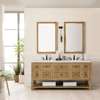 James Martin VanitiesBreckenridge 72" Double Vanity, Light Natural Oak w/ 3 CM Lime Delight Top330 - V72 - LNO - 3LDLAloha Habitat