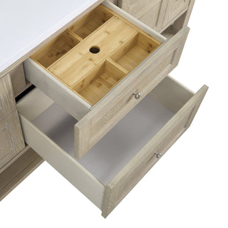 James Martin VanitiesBreckenridge 72" Double Vanity, Whitewashed Oak w/ 3 CM Lime Delight Quartz Top330 - V72 - WWO - 3LDLAloha Habitat