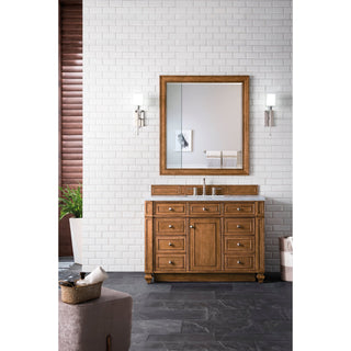 James Martin VanitiesBristol 44" Rectangular Mirror, Saddle Brown157 - M44 - SBRAloha Habitat