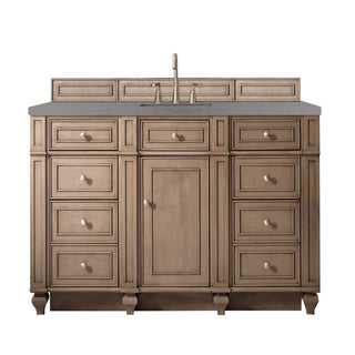 James Martin VanitiesBristol 60" Single Vanity, Whitewashed Walnut w/ 3 CM Grey Expo Quartz Top157 - V60S - WW - 3GEXAloha Habitat