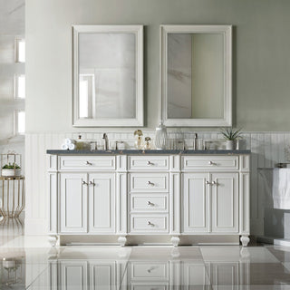 James Martin VanitiesBristol 72" Double Vanity, Bright White w/ 3 CM Parisien Bleu Quartz Top157 - V72 - BW - 3PBLAloha Habitat