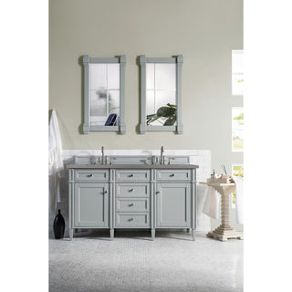 James Martin VanitiesBrittany 60" Double Vanity, Urban Gray w/ 3 CM Grey Expo Quartz Top650 - V60D - UGR - 3GEXAloha Habitat