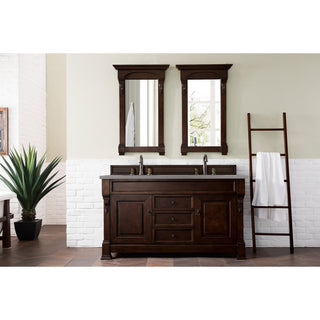James Martin VanitiesBrookfield 60" Double Vanity, Burnished Mahogany w/ 3 CM Grey Expo Quartz Top147 - 114 - 5661 - 3GEXAloha Habitat