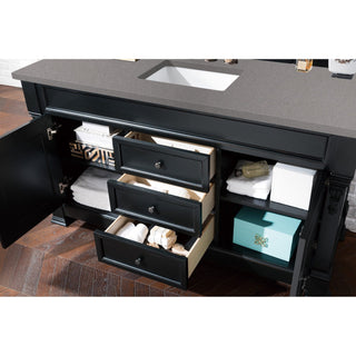 James Martin VanitiesBrookfield 60" Single Vanity, Antique Black w/ 3 CM Grey Expo Quartz Top147 - 114 - 5331 - 3GEXAloha Habitat