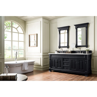 James Martin VanitiesBrookfield 72" Double Vanity, Antique Black w/ 3 CM Arctic Fall Solid Surface Top147 - 114 - 5731 - 3AFAloha Habitat