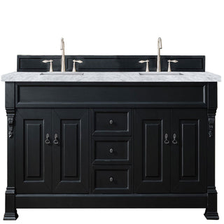 James Martin VanitiesBrookfield 72" Double Vanity, Antique Black w/ 3 CM Carrara Marble Top147 - 114 - 5731 - 3CARAloha Habitat