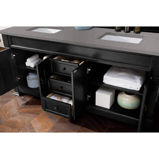 James Martin VanitiesBrookfield 72" Double Vanity, Antique Black w/ 3 CM Grey Expo Quartz Top147 - 114 - 5731 - 3GEXAloha Habitat