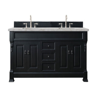James Martin VanitiesBrookfield 72" Double Vanity, Antique Black w/ 3 CM Victorian Silver Quartz Top147 - 114 - 5731 - 3VSLAloha Habitat