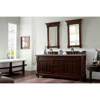 James Martin VanitiesBrookfield 72" Double Vanity, Burnished Mahogany w/ 3 CM Grey Expo Quartz Top147 - 114 - 5761 - 3GEXAloha Habitat