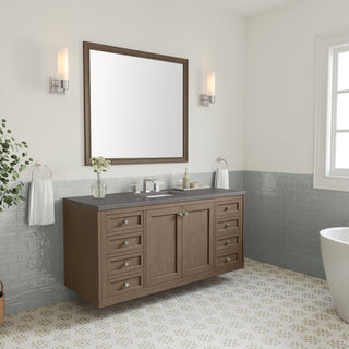 James Martin VanitiesChicago 60" Single Vanity, Whitewashed Walnut w/ 3 CM Grey Expo Quartz Top305 - V60S - WWW - 3GEXAloha Habitat